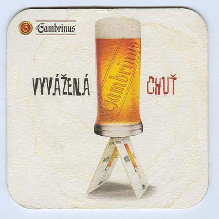 Gambrinus podstawka Awers