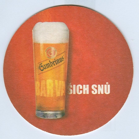 Gambrinus podstawka Awers