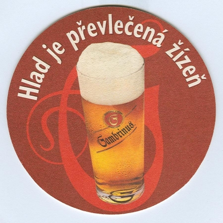Gambrinus podstawka Awers