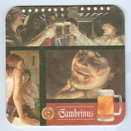 Gambrinus podstawka Rewers