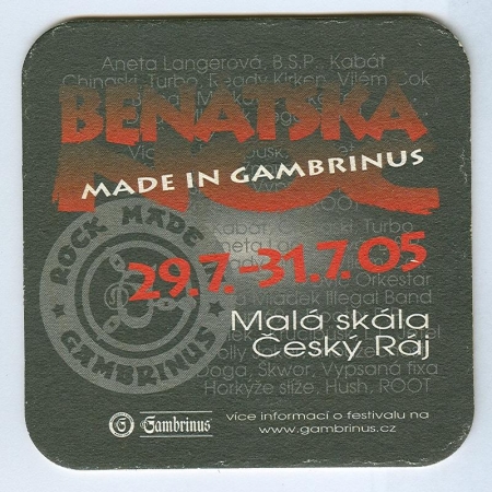 Gambrinus podstawka Rewers