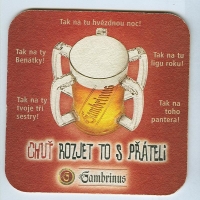 Gambrinus podstawka Awers