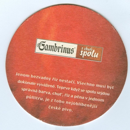 Gambrinus podstawka Rewers
