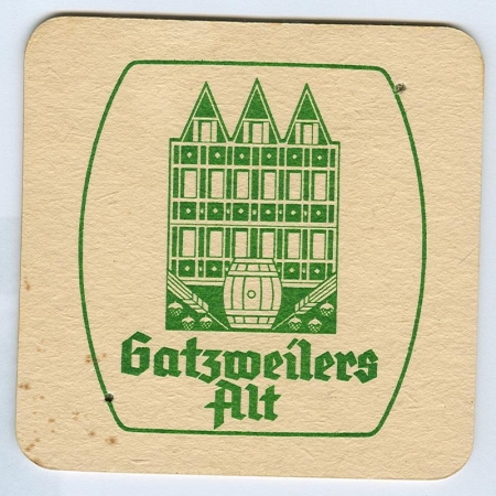 Gatsweilers Alt podstawka Awers