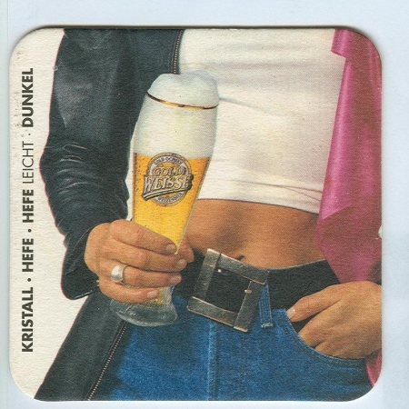Gold Weisse podstawka Awers