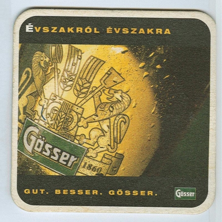 Gösser podstawka Awers