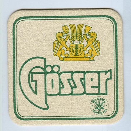 Gösser podstawka Awers