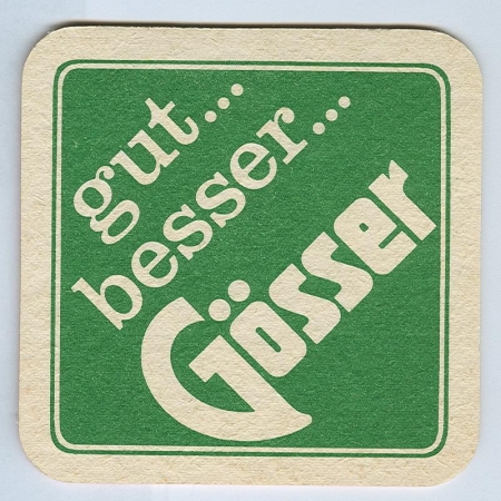 Gösser podstawka Awers