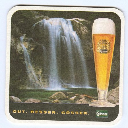 Gösser podstawka Awers