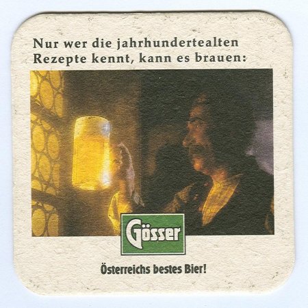 Gösser podstawka Awers