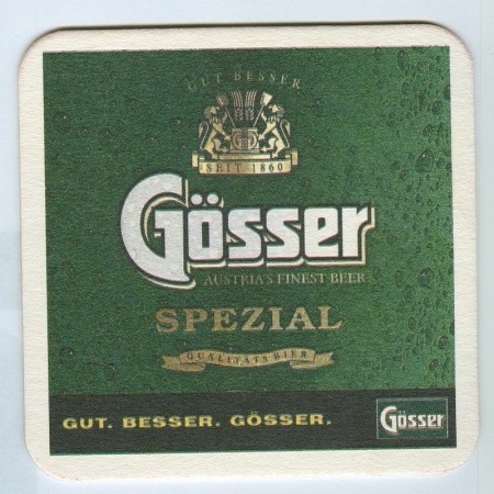 Gösser podstawka Awers