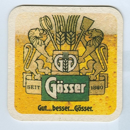 Gösser podstawka Awers