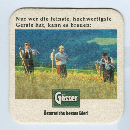 Gösser podstawka Rewers
