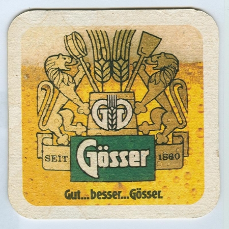 Gösser podstawka Awers