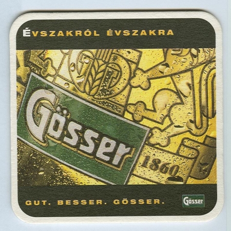 Gösser podstawka Awers