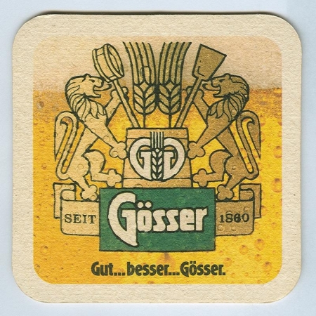 Gösser podstawka Awers