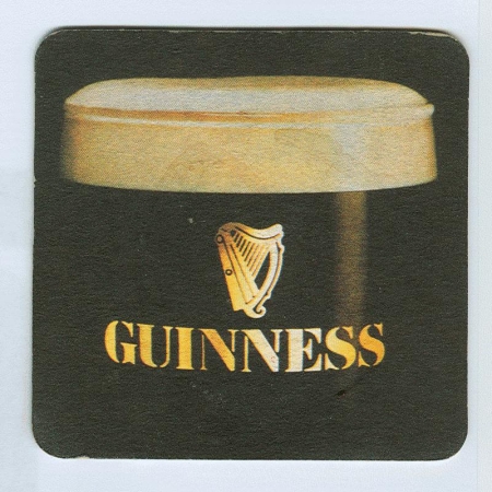 Guinness podstawka Awers