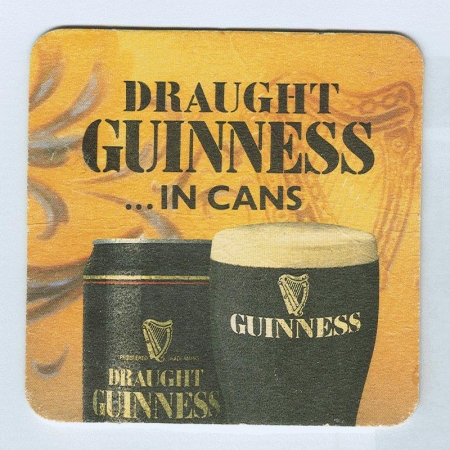 Guinness podstawka Awers