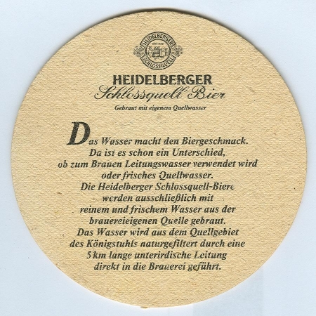 Heidelberger podstawka Rewers