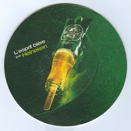 Heineken podstawka Awers