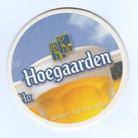 Hoegaarden podstawka Awers