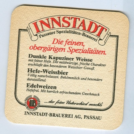 Innstadt podstawka Awers