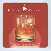 Johnnie Walker podstawka Awers