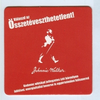 Johnnie Walker podstawka Awers