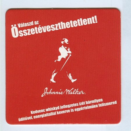 Johnnie Walker podstawka Awers