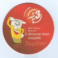 Jupiler podstawka Awers