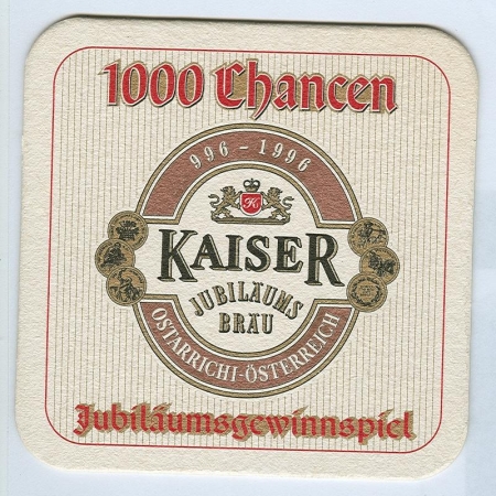 Kaiser podstawka Awers