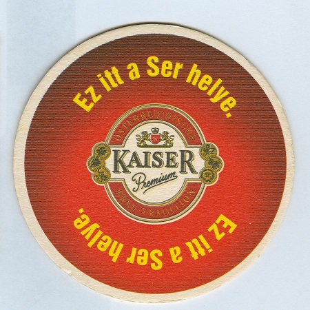 Kaiser podstawka Awers