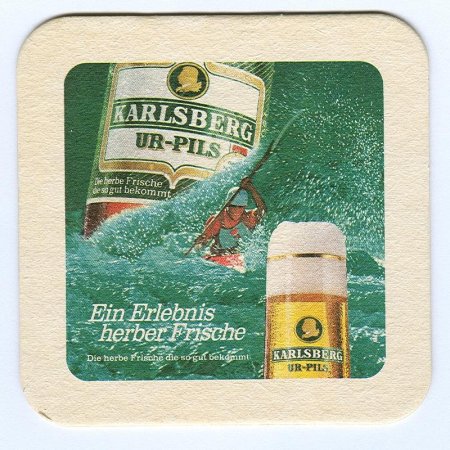 Karlsberg podstawka Awers