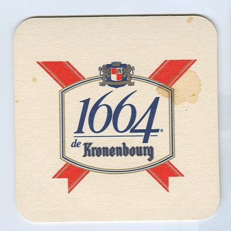 Kronenbourg podstawka Awers