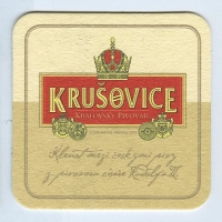 Krusovice podstawka Awers