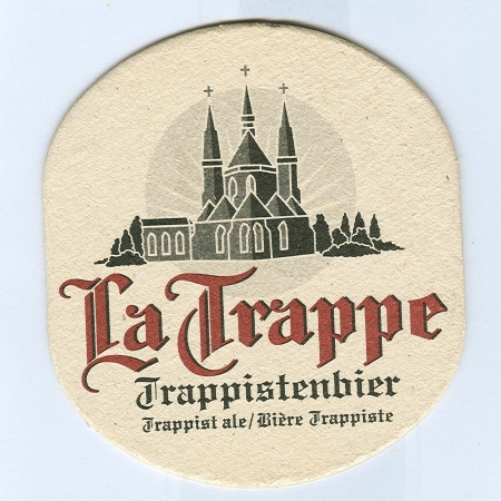 La Trappe podstawka Awers