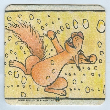 Les Brasseurs podstawka Awers