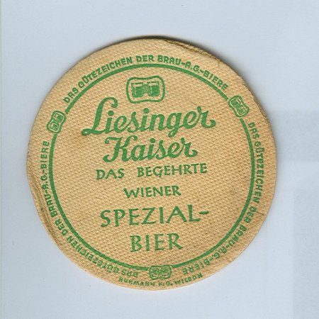 Liesinger podstawka Awers