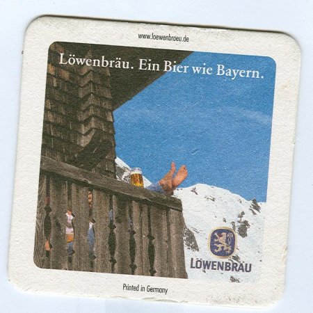 Löwenbräu podstawka Rewers