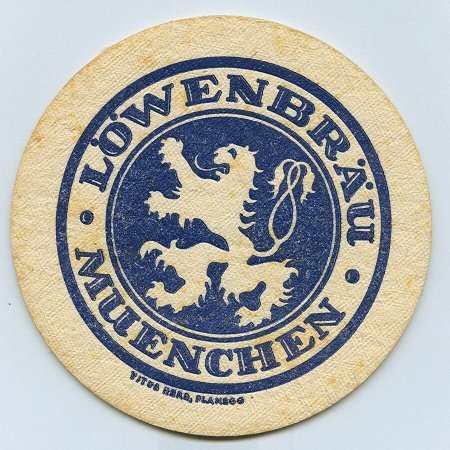 Löwenbräu podstawka Rewers