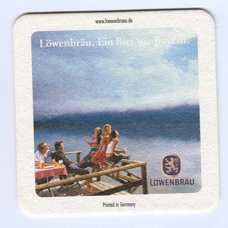 Löwenbräu podstawka Rewers