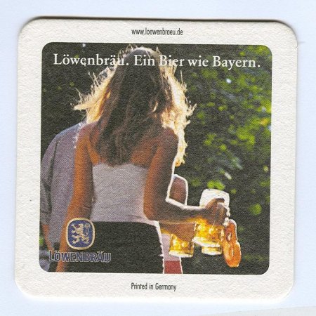 Löwenbräu podstawka Rewers