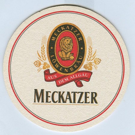 Meckatzer podstawka Awers