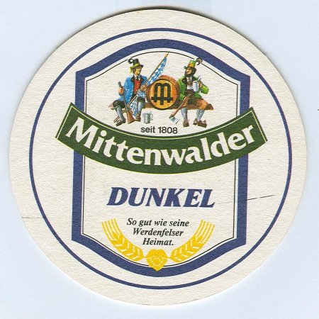 Mittenwalder podstawka Awers