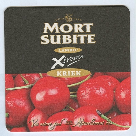 Mort Subite podstawka Awers