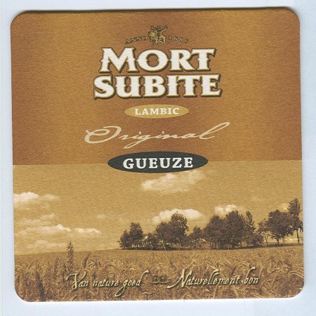 Mort Subite podstawka Awers