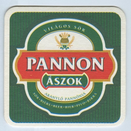 Pannon Ászok podstawka Awers