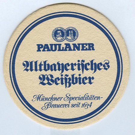 Paulaner podstawka Awers