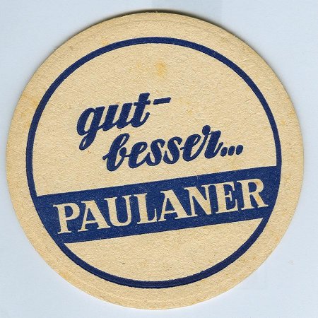 Paulaner podstawka Awers