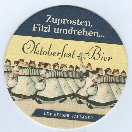 Paulaner podstawka Awers